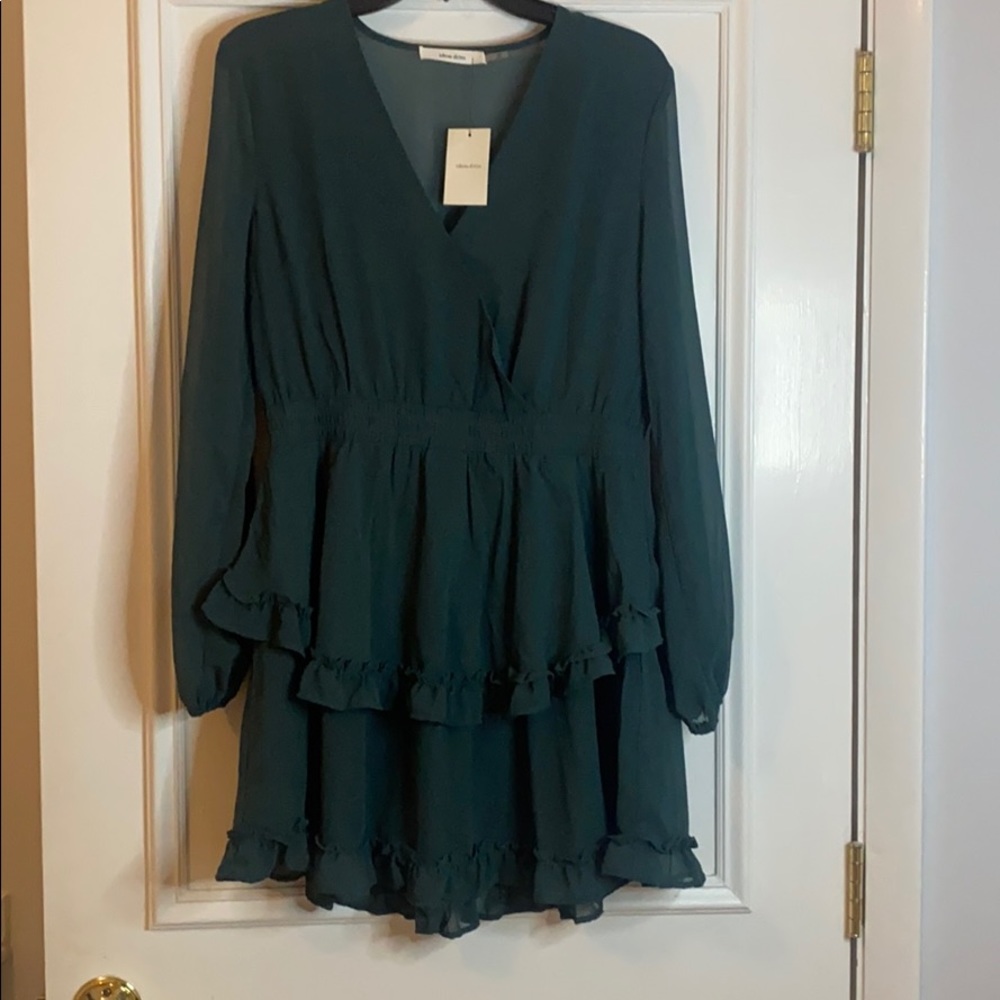 Idem Ditto Hunter Green Dress